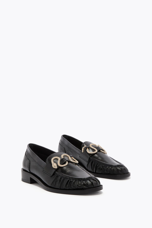 MORGANA BLACK LOAFER 20