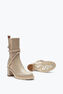 Stiefelette Cleo Beige Mit Kristallen 60