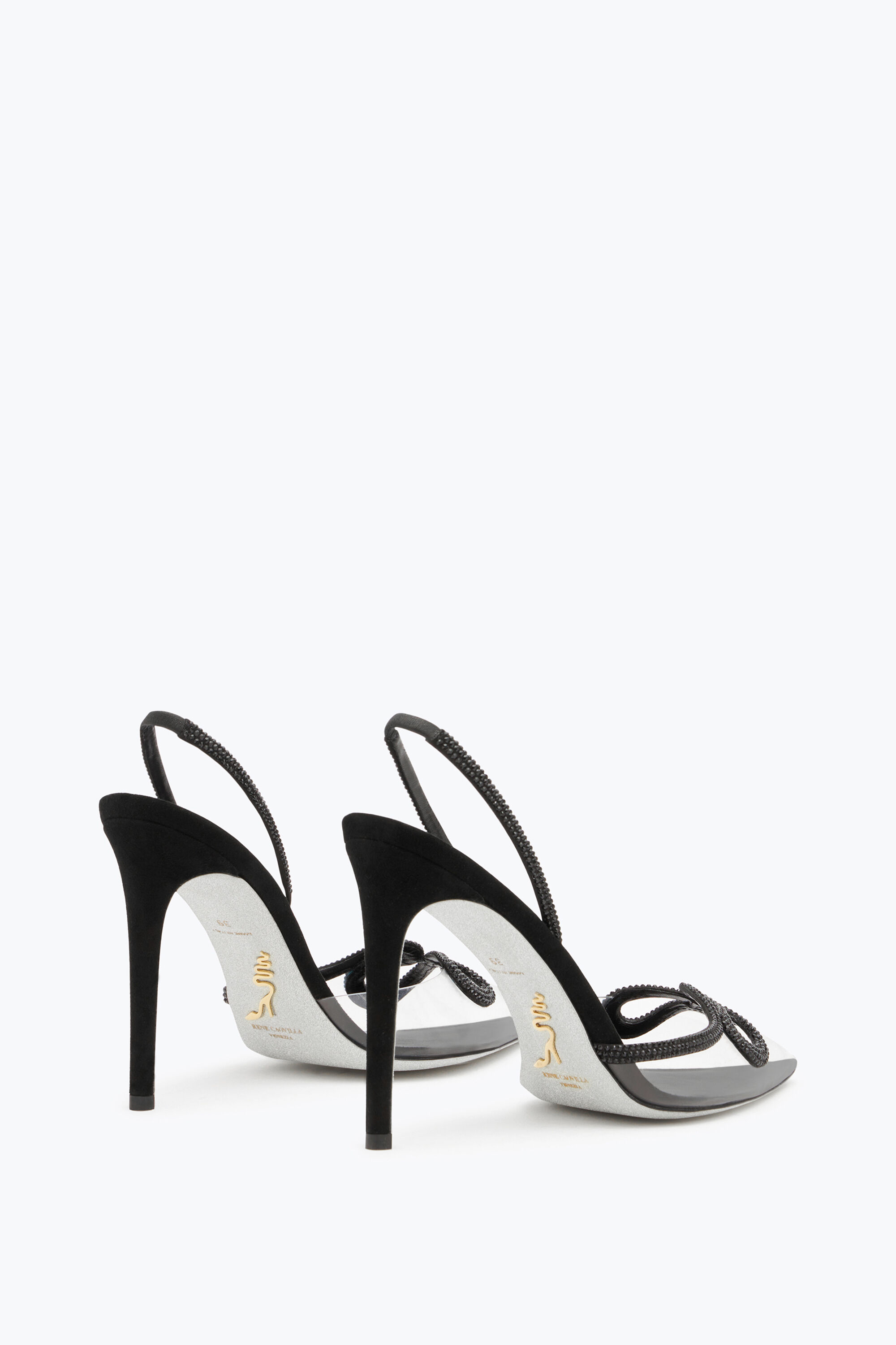 Olivia strappy slingback sandals top