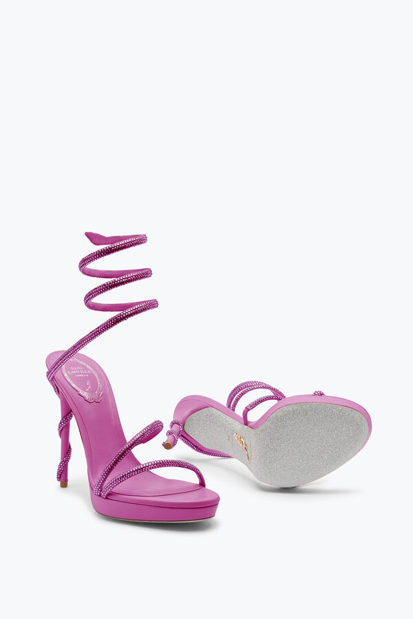 Margot Cyclamen Platform Sandal 120