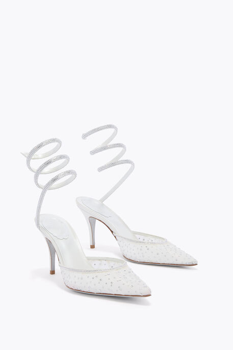 BELLE IVORY PUMP WITH SERPENT 80