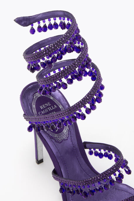 CHANDELIER SANDALEN 105 IN LILA CHANDELIER SANDALEN 105 IN LILA