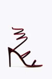 CLEO RUBY VELVET SANDAL 105
