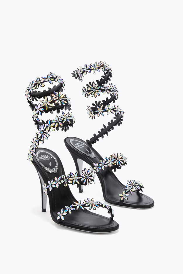 EVA BLACK SANDAL 100
