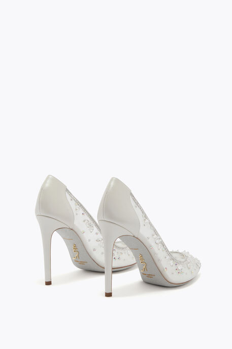 Cinderella White Pump 105