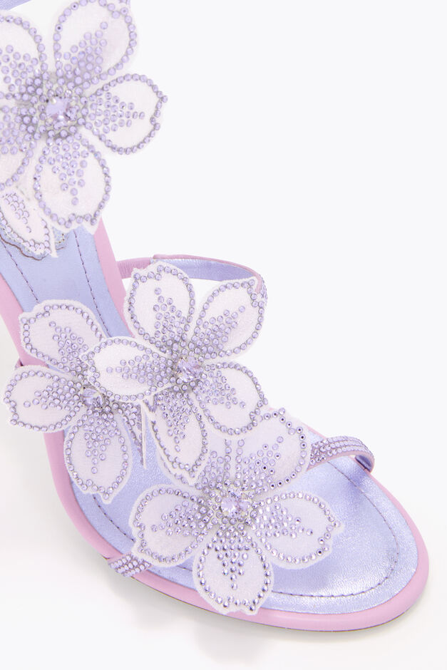 PEACH FLOWER WISTERIA SANDAL 105