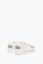 XTRA WHITE-SILVER SNEAKER WITH CRYSTALS 50