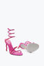 Margot Shocking Pink Sandal With Degradé Crystals 105