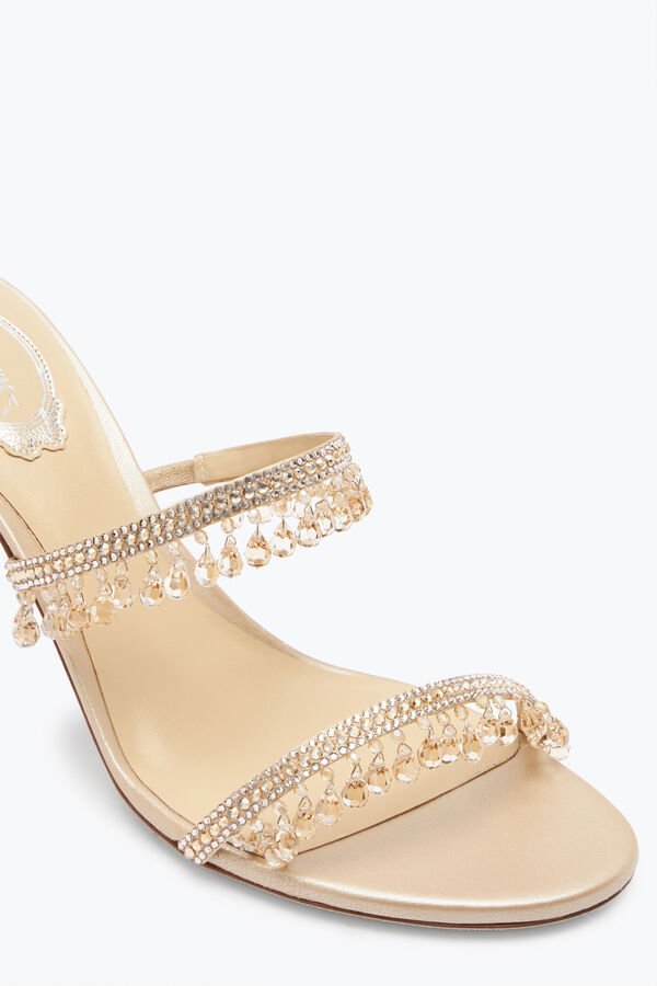 Chandelier Ivory Slider Sandal 80