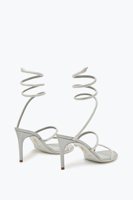 CLEO SILVER SANDAL 80 CLEO SILVER SANDAL 80