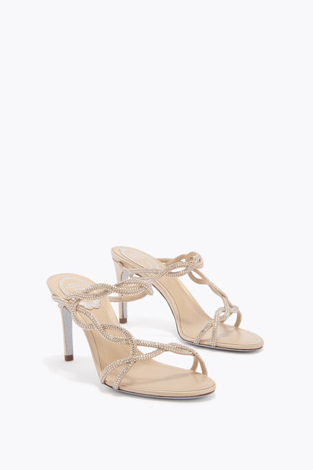 BRAID CHAMPAGNE MULE 80