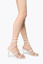 CLEO WHITE SANDAL 80