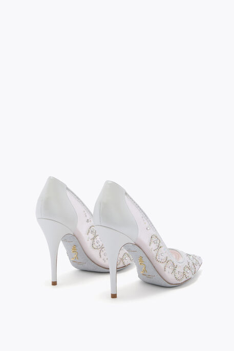 JAHANARA PUMP 100 IN WEISS