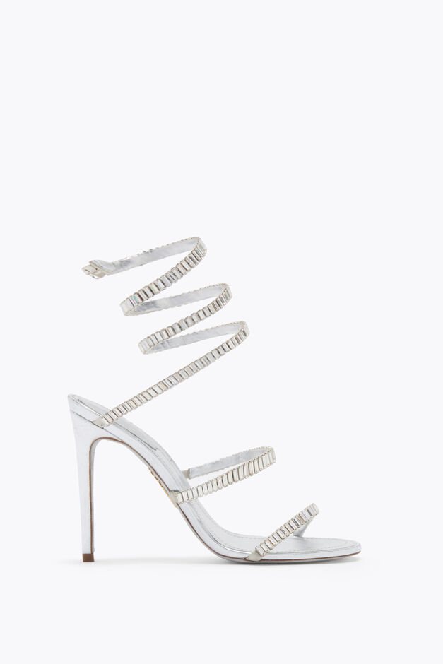 CLEO SPARK SILVER SANDAL 105 CLEO SPARK SILVER SANDAL 105