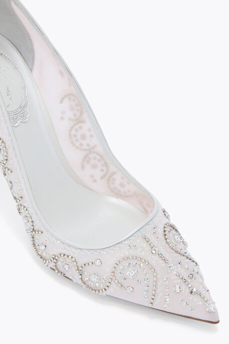 JAHANARA PUMP 100 IN WEISS