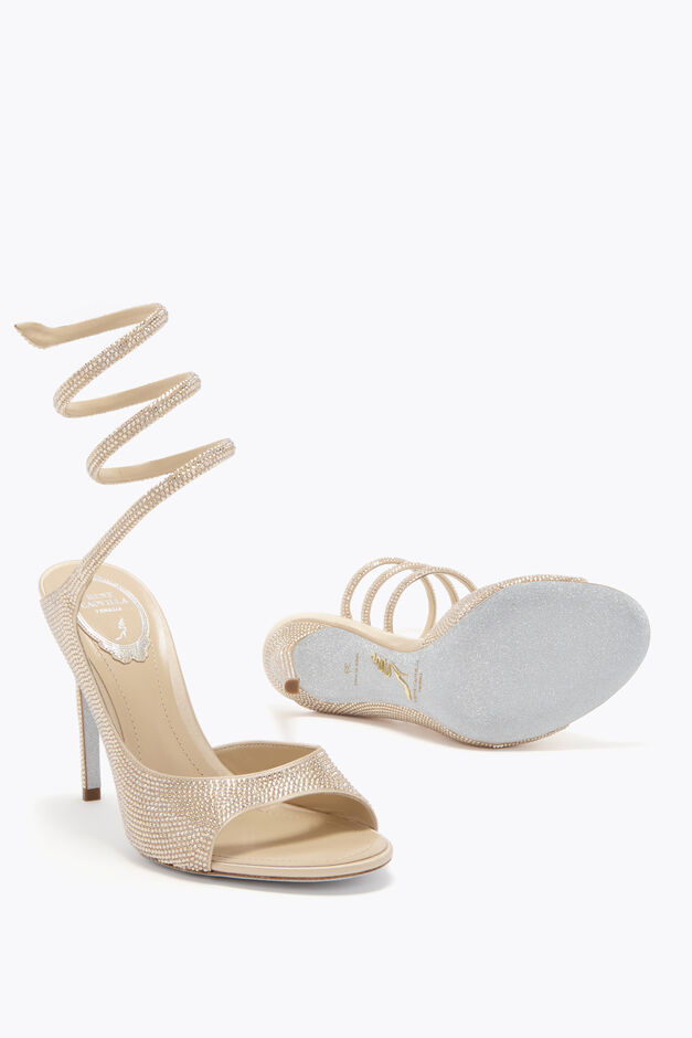 AUDREY SANDALEN 105 IN GOLD AUDREY SANDALEN 105 IN GOLD