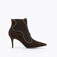 ONDA BROWN ANKLE BOOT 80