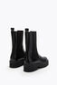 BIKA BLACK ANKLE BOOT WITH CRYSTALS 50