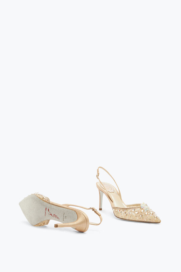 Slingback Con Pietre Gioiello Cinderella 75