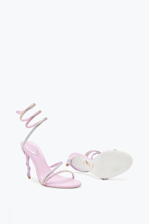 Margot Lilac Sandal With Degrad&eacute; Crystals 105