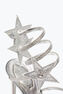 SANDALIA CLEO STAR PLATEADA 105
