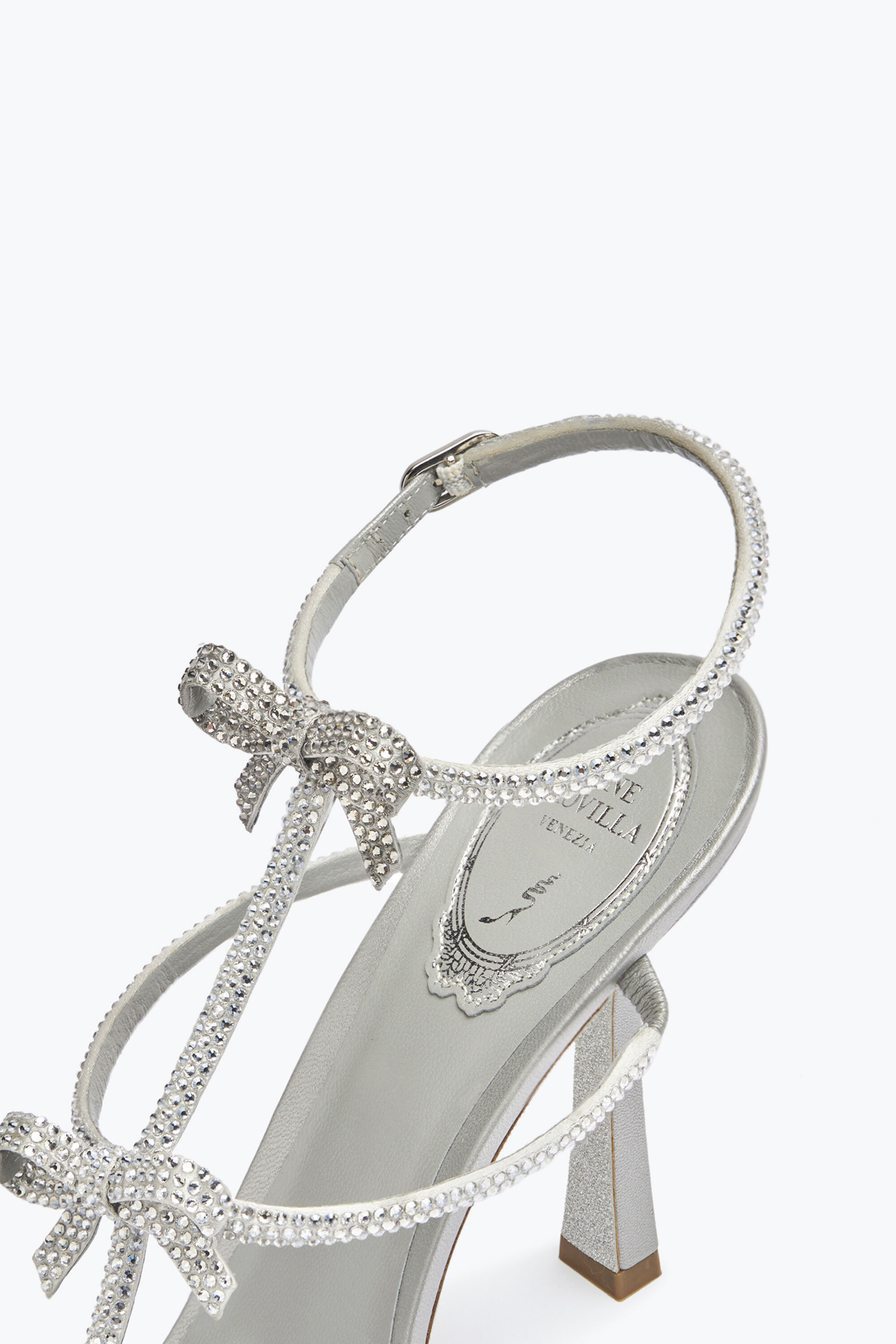 Rene caovilla bow sandals hot sale