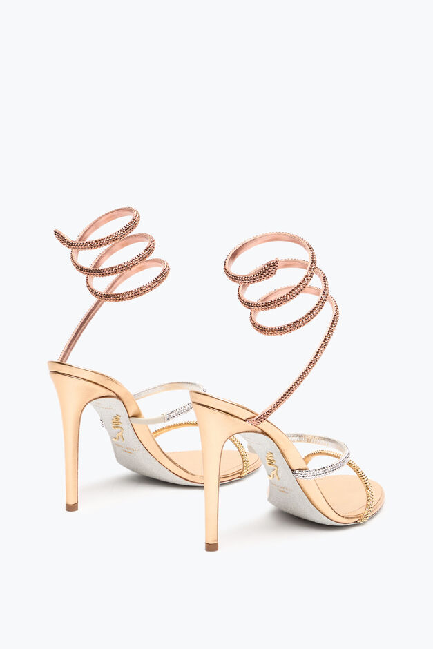 DREIFARBIGE CLEO SANDALE 105 DREIFARBIGE CLEO SANDALE 105