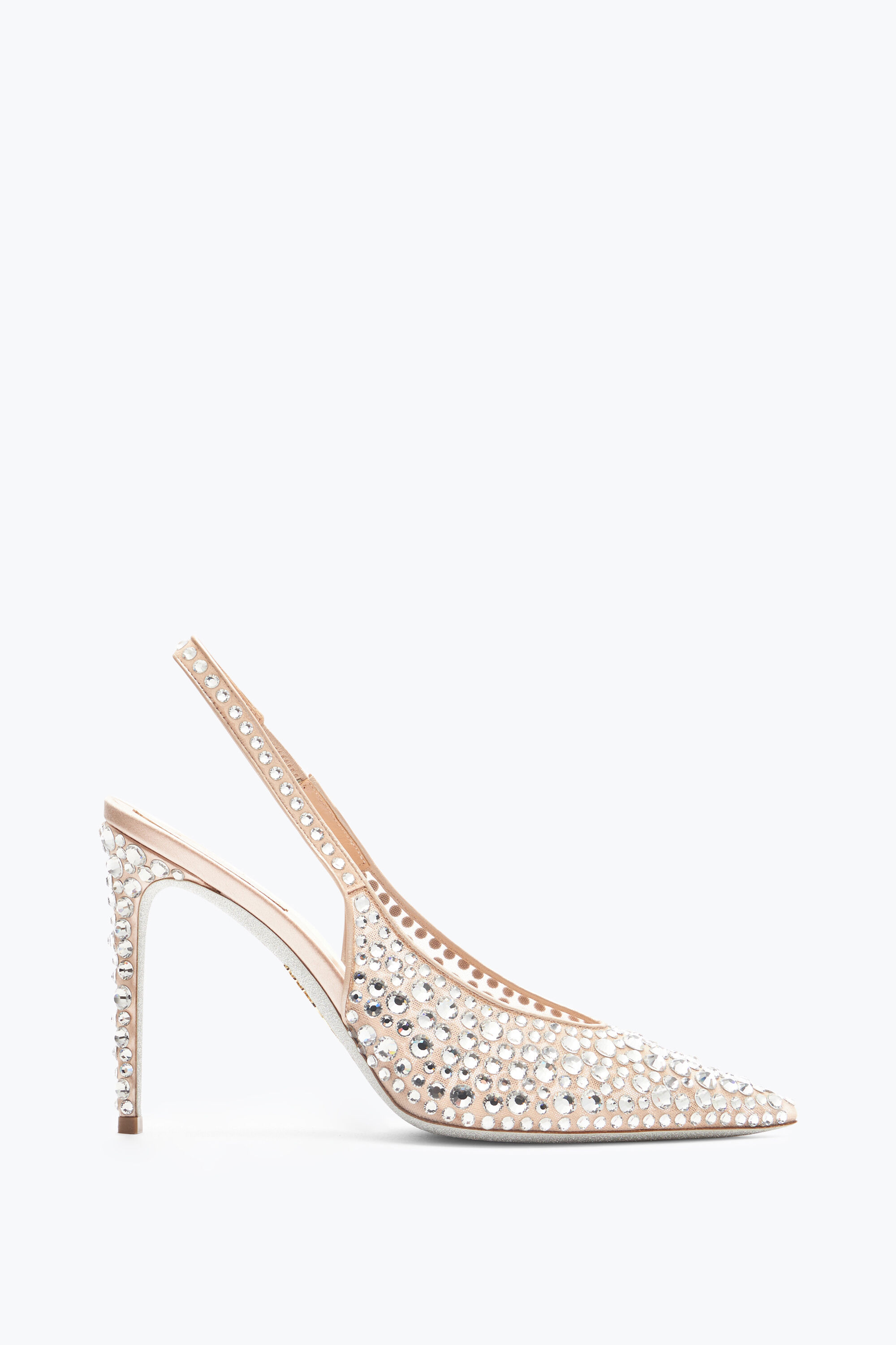 Designer Slingback shoes with heels Caovilla