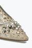 Escarpin Cinderella Argent 80