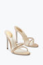 Irina 水晶香槟色穆勒鞋 105