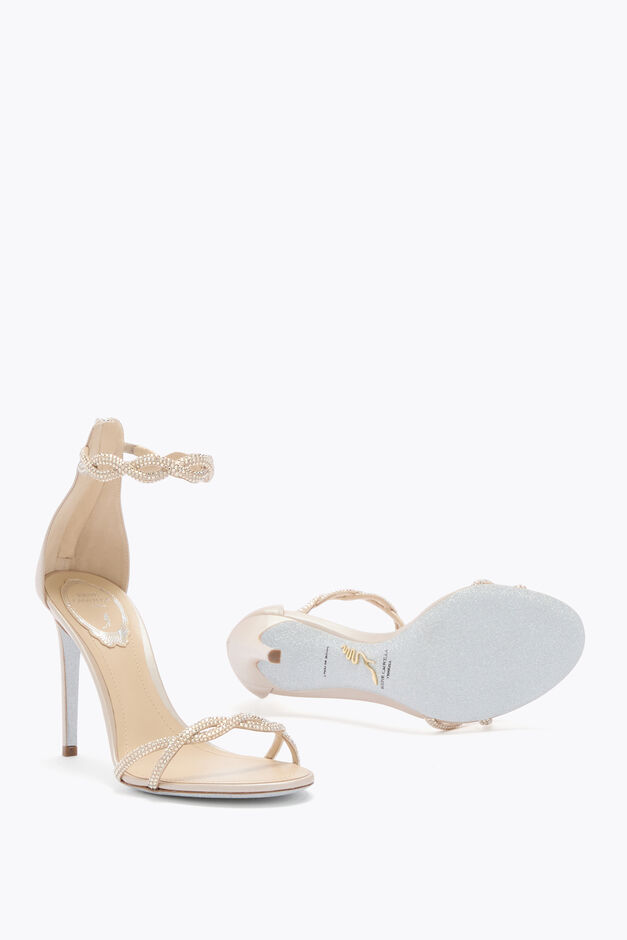 BRAID CHAMPAGNE SANDAL 105