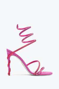 Margot Shocking Pink Sandal With Degradé Crystals 105