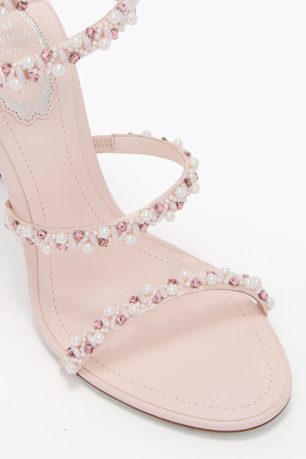 GOLDEN POWDER PINK SANDAL 80