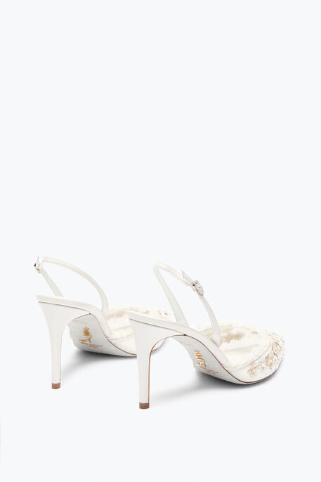 BLOOM WHITE SLINGBACK 80 BLOOM WHITE SLINGBACK 80