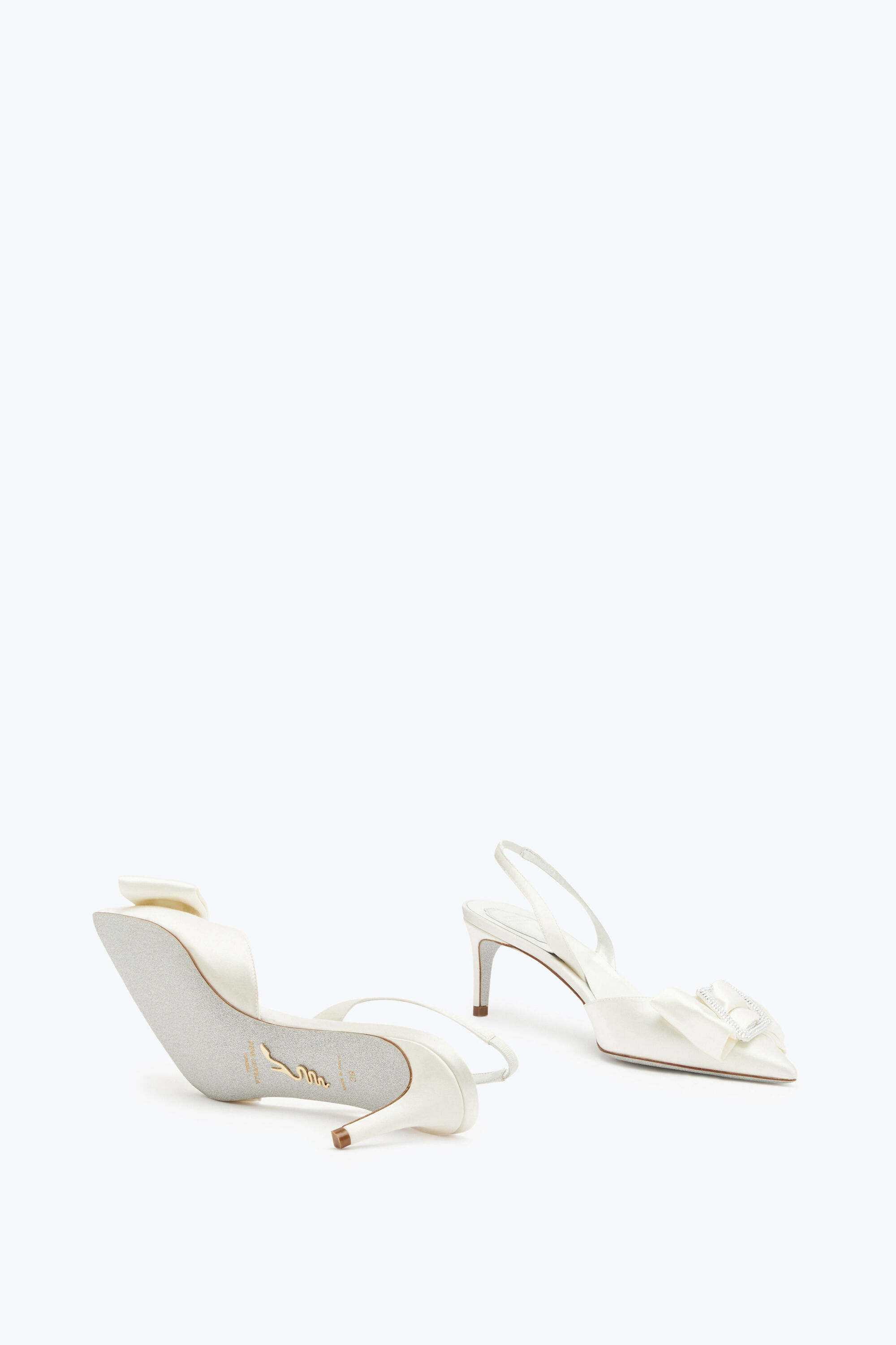 White slingback on sale heels uk