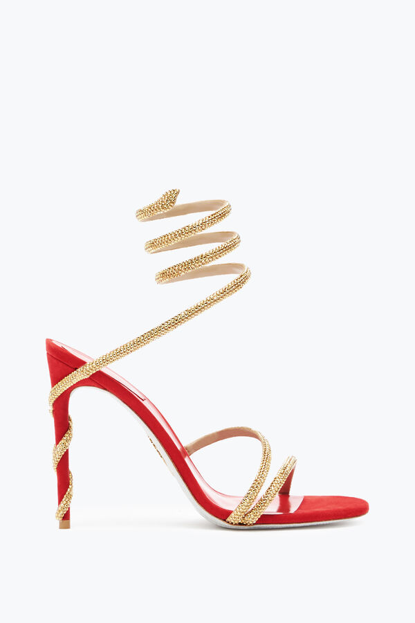 Margot Red Jewel Sandal 105