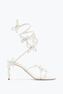 Margot white sandal with butterflies 80