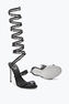 High Satin Sandals Chandelier