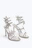 SANDALIA CLEO STAR PLATEADA 105