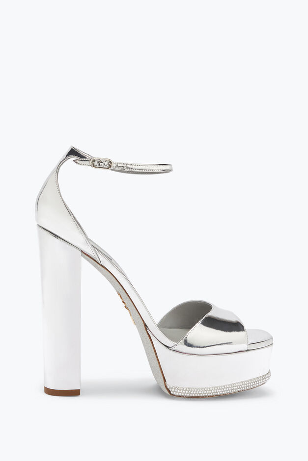 Liza Silver Sandal 130