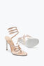 Morgana Nude Sandal With Crystals 105