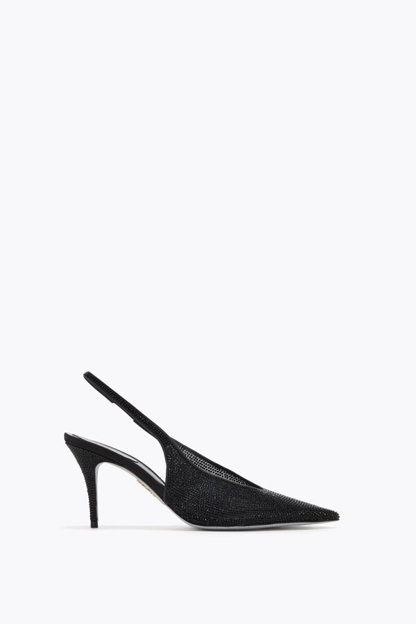 JINNY BLACK SLINGBACK 80