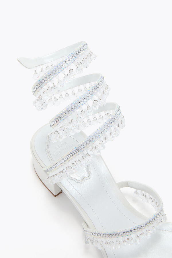 CHANDELIER BLANC SANDALE 40