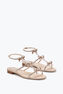 Caterina Nude Flat Sandal 10