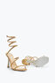Cleopatra Gold Sandal With Crystals 105