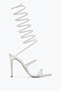 Super Cleo White Sandal 105