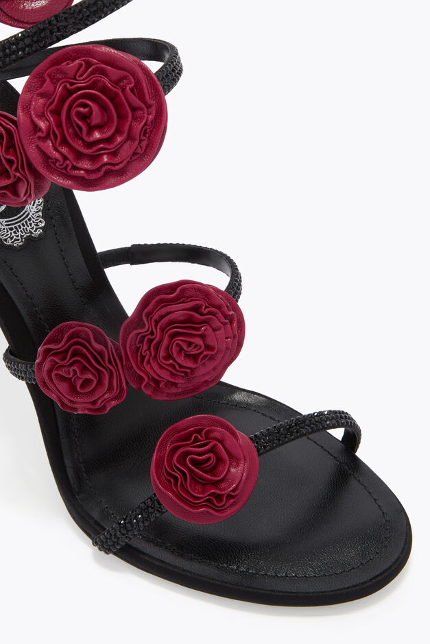 ROSALIA BLACK SANDAL 100