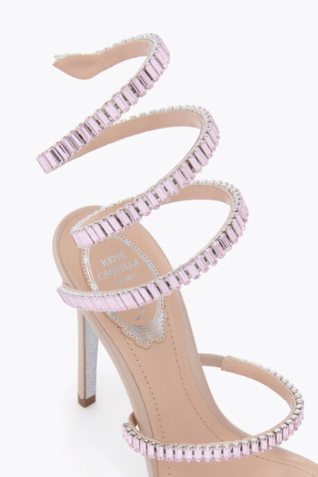 CLEO SPARK NUDE SANDAL 105