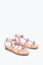 CATERINA CANDY PINK FLATFORM SANDAL 10