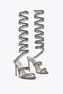 Chandelier Crystal Light Grey Sandal 105